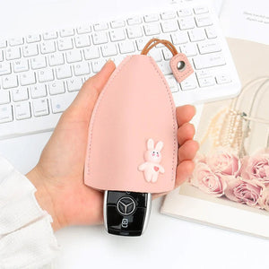 Funda de cuero para llaves