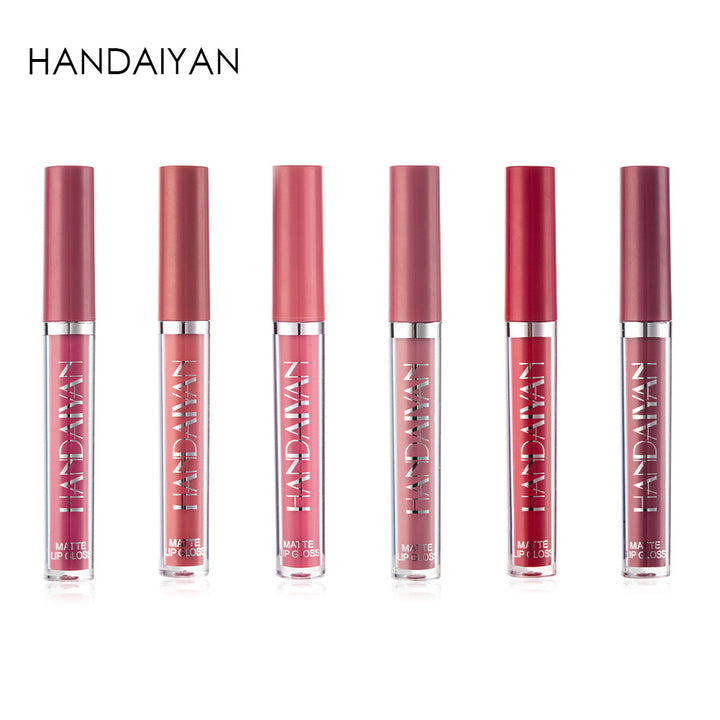 SET DE LABIALES VOLUMINIZADORES TONOS MATE - PAGA 4 Y RECIBE 6 UNIDADES!
