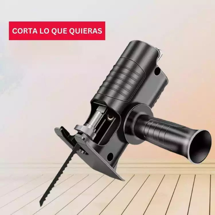 Adaptador Sierra Para Taladro + 3 CUCHILLAS - 50% DESCUENTO