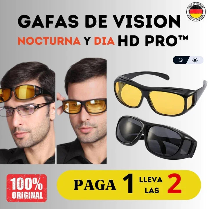 Gafas 2x1 conducción nocturnas - PAGA 1 lleva 2!