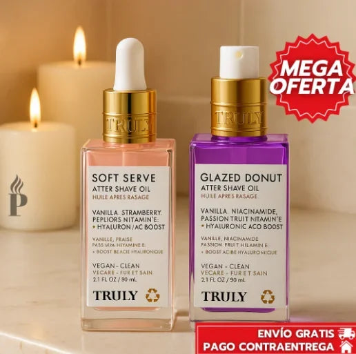 Oferta Especial 2x1: Truly™ ORIGINALES 60ML - Soft Serve y Glazed Donut