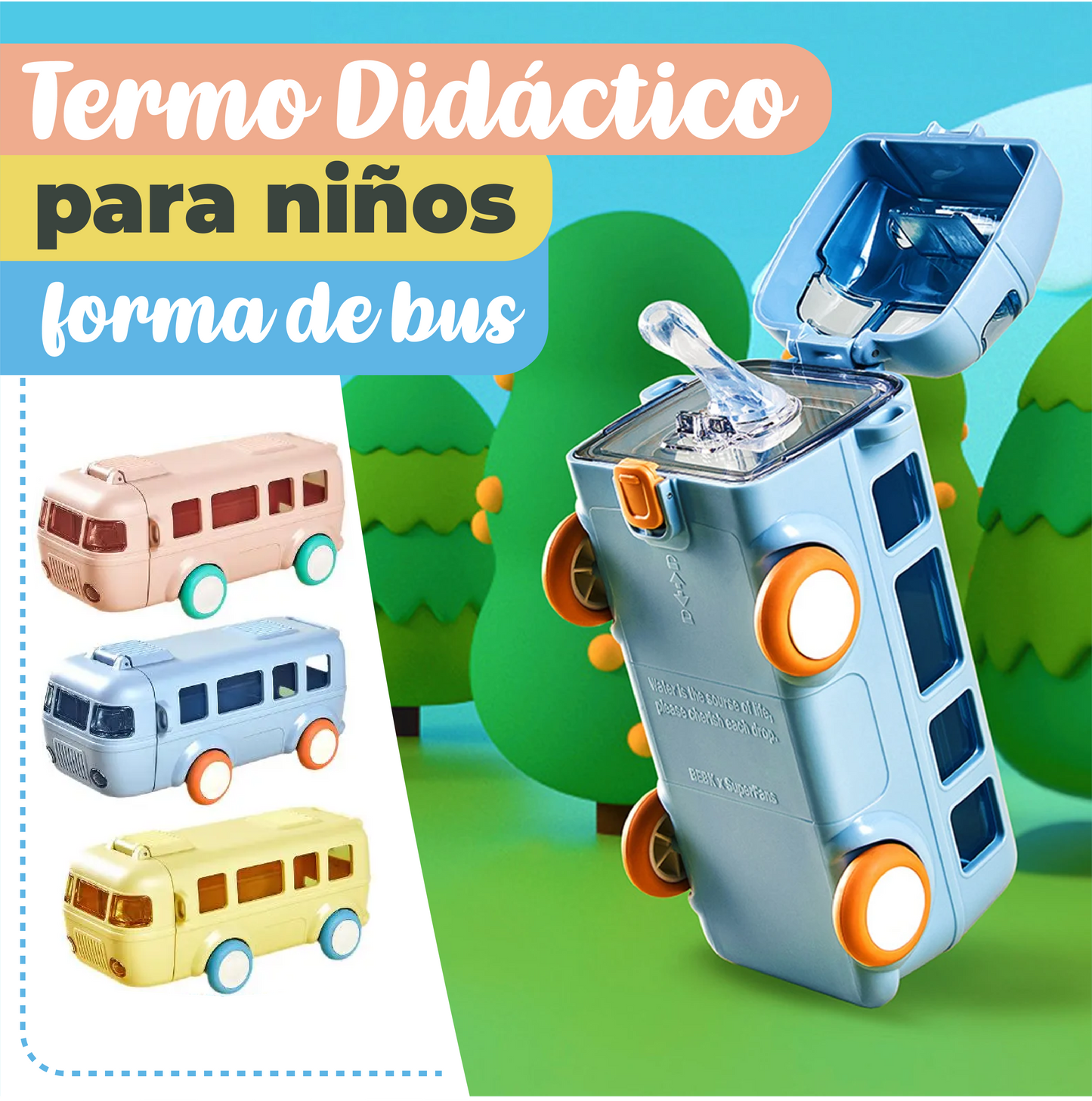 TERMO BUS PREMIUM - ALTA CALIDAD - 50% DESCUENTO