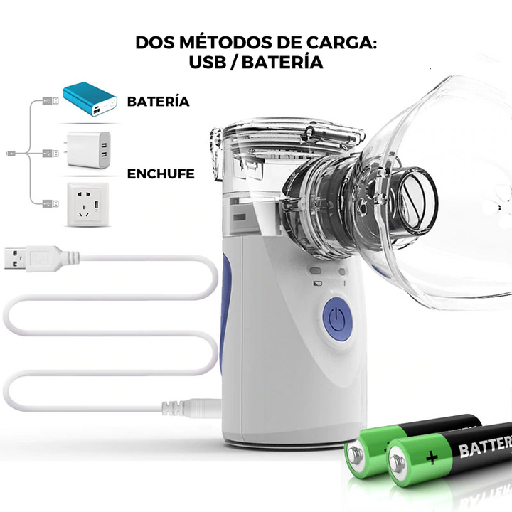 Nebulizador Portatil- 50% DESCUENTO