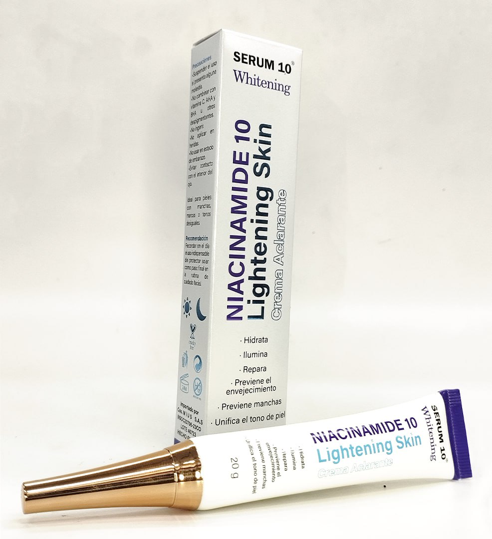 Crema despigmentante y Aclarante con Niacinamide- 50% DESCUENTO