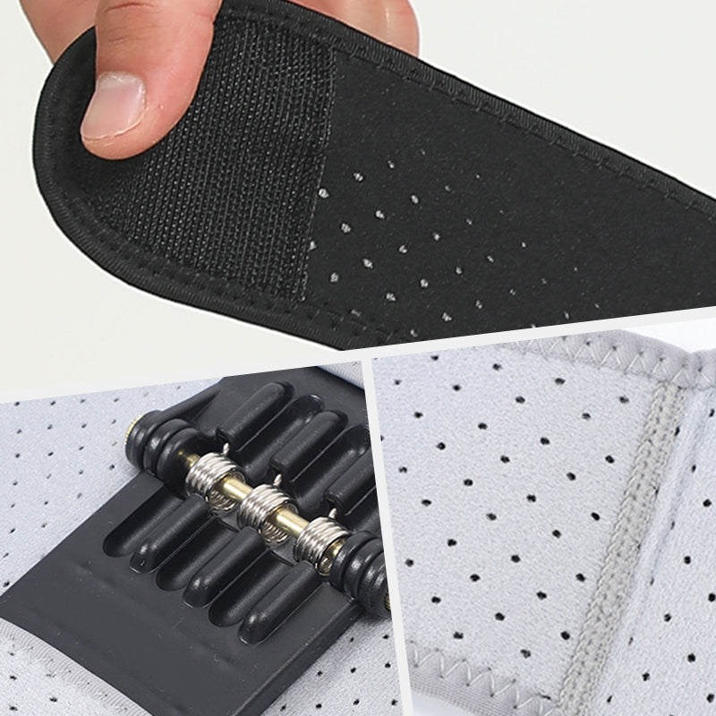 Set X2 Rodilleras Mecánicas Ortopédicas con Resortes Ajustables