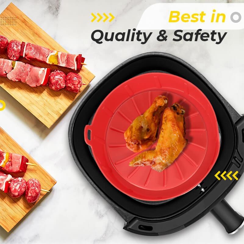 Bandeja De Silicona Para Air Fryer PREMIUM