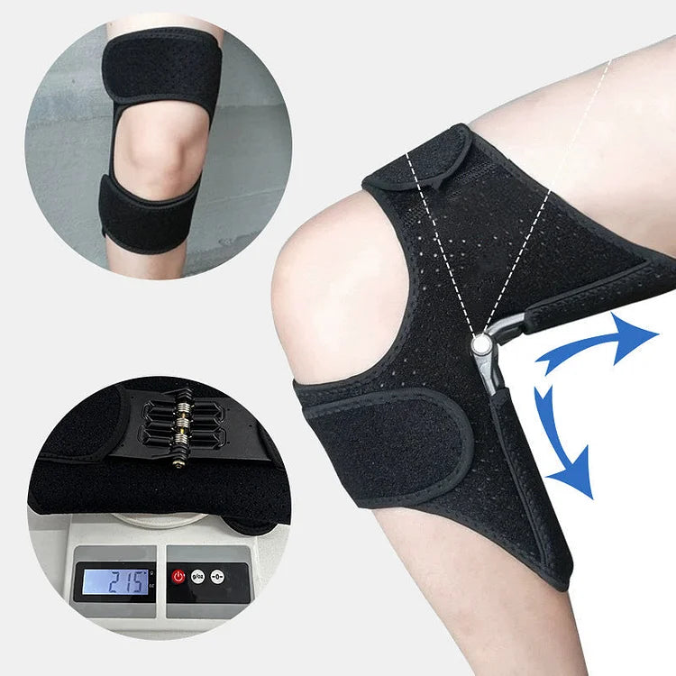 Set X2 Rodilleras Mecánicas Ortopédicas con Resortes Ajustables