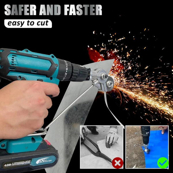 Adaptador CORTA METALPRO para TALADROS - 50% DESCUENTO