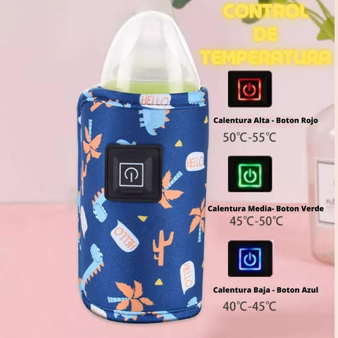 CALENTADOR PORTÁTIL DE BIBERON O TETERO - 50% DESCUENTO