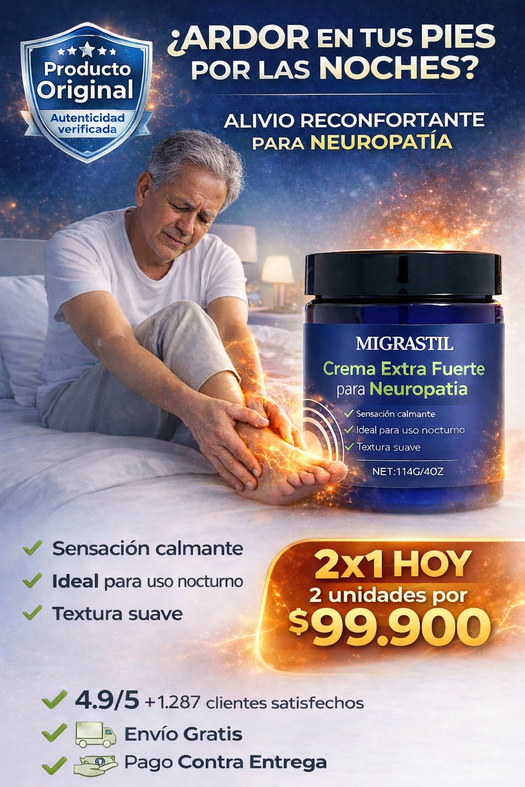 Migrastil™ - Crema Extra Fuerte para Neuropatía - OFERTA 2x1
