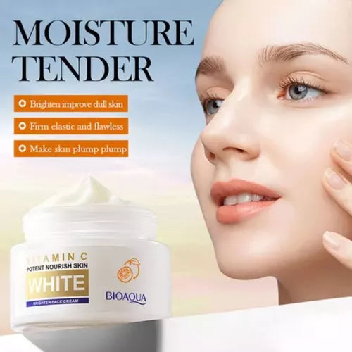 Crema vitamina C white Bioaqua- 50% DESCUENTO