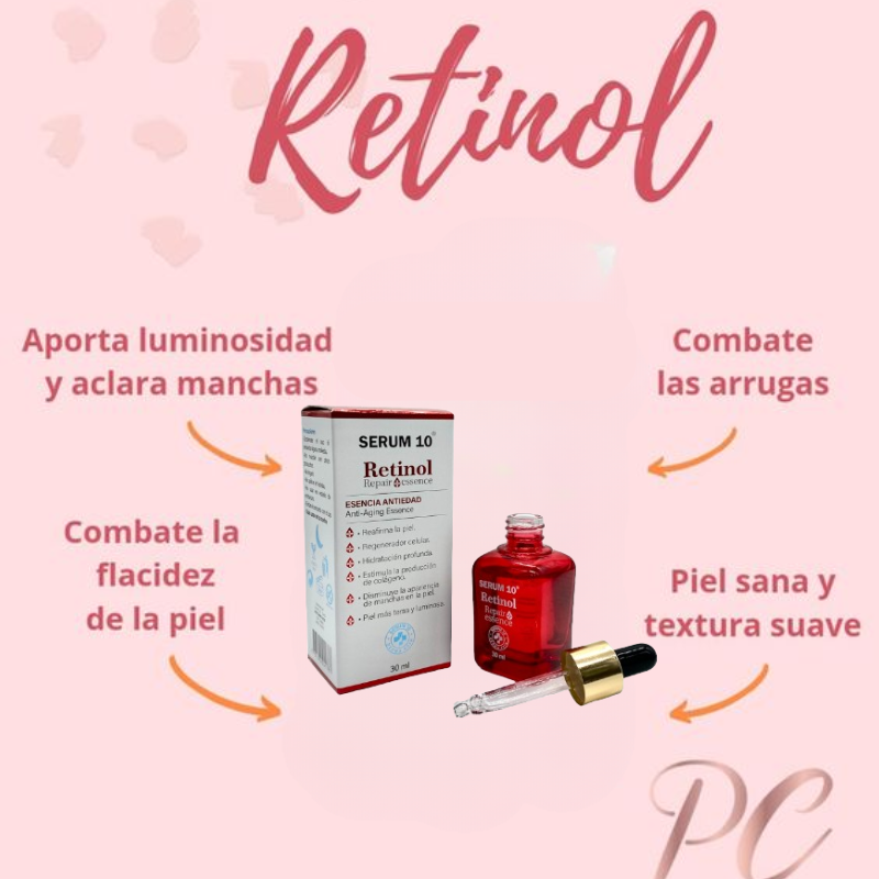 Retinol de 30ml Serum 10 - PROMOCION 50%