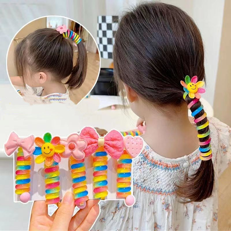 ¡PROMO SET X6! Coletas Coloridas para peinados - 50% DESCUENTO