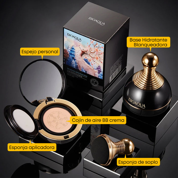 Base De Maquillaje Tono Natural - Cobertura total sin inperfecciones - 50% DESCUENTO