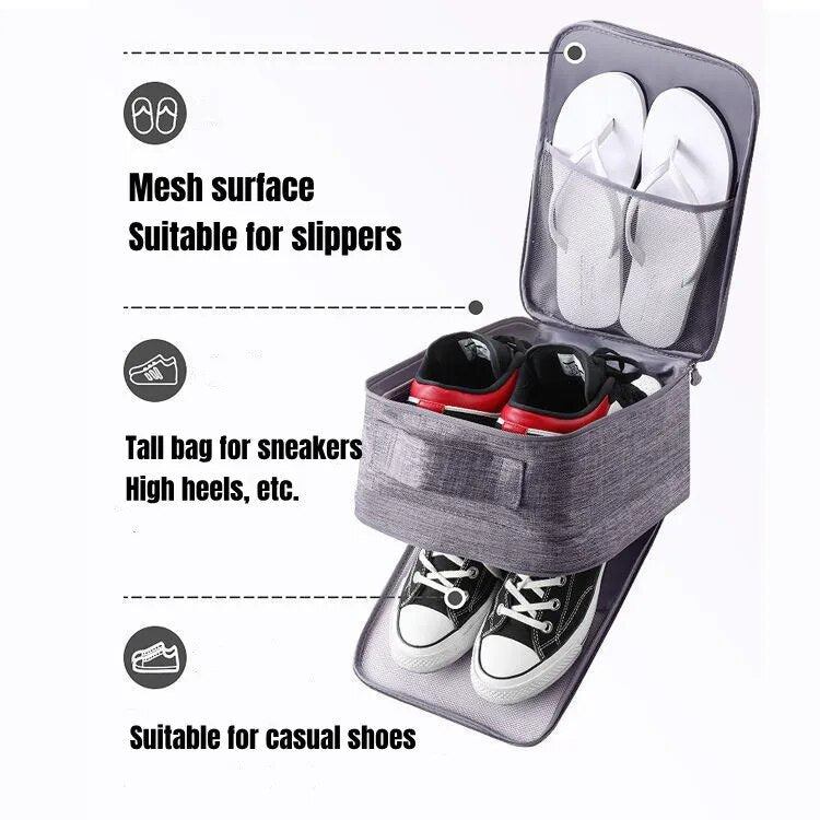 NUEVO ORGANIZADOR DE ZAPATOS VIAJERO PREMIUM