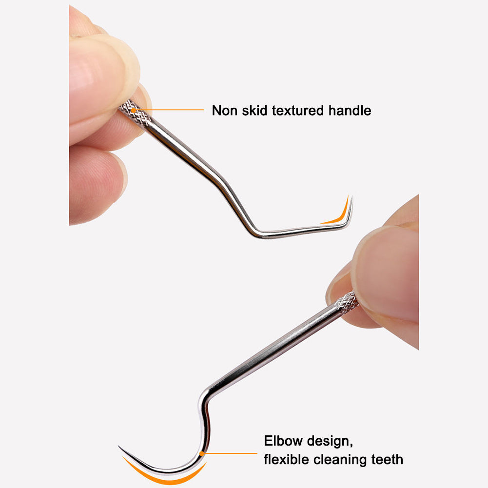 KIT LIMPIEZA DENTAL EN ACERO INOXIDABLE - 50% DESCUENTO