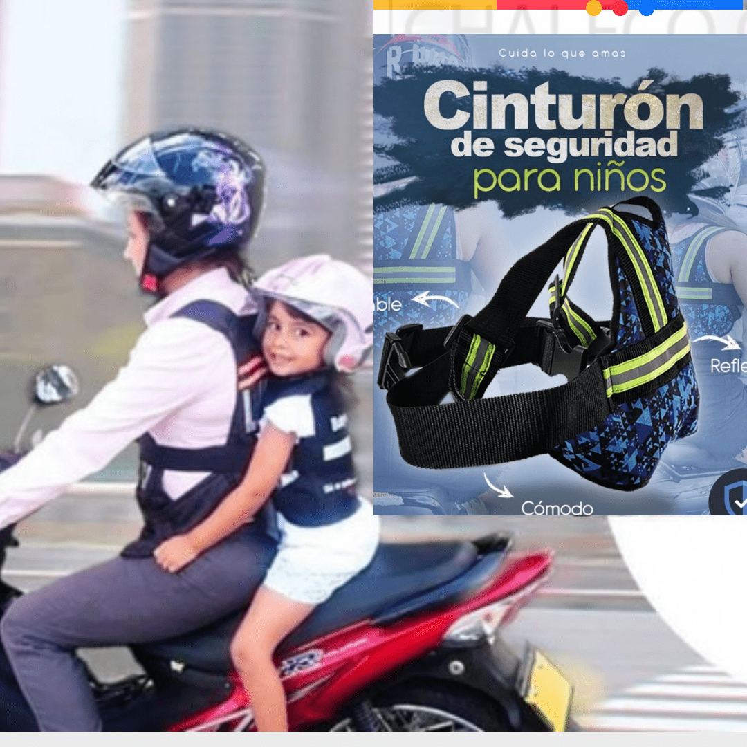 CHALECO DE SEGURIDAD PARA NIÑOS