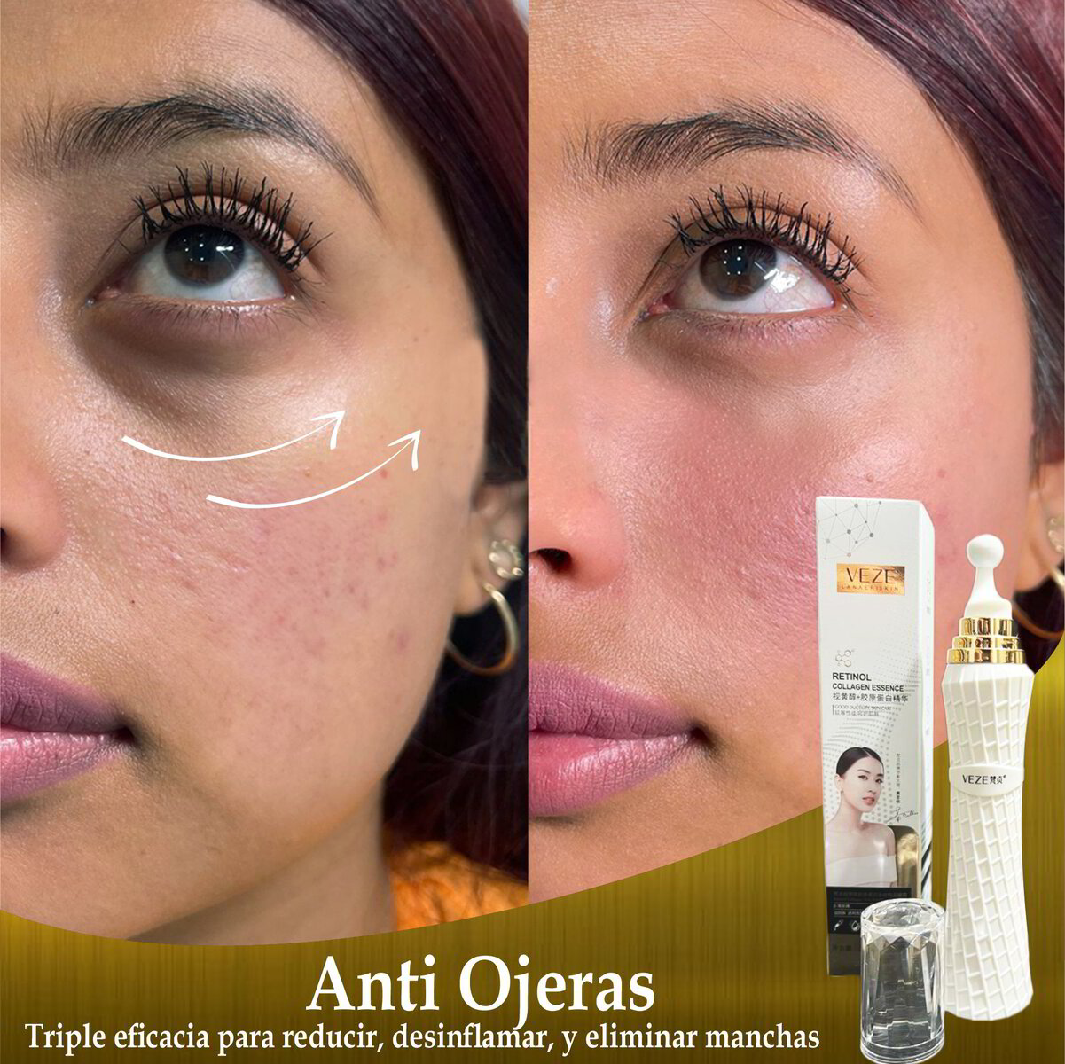 CONTORNO DE OJOS PREMIUM - ANTIEDAD - 50% DESCUENTO