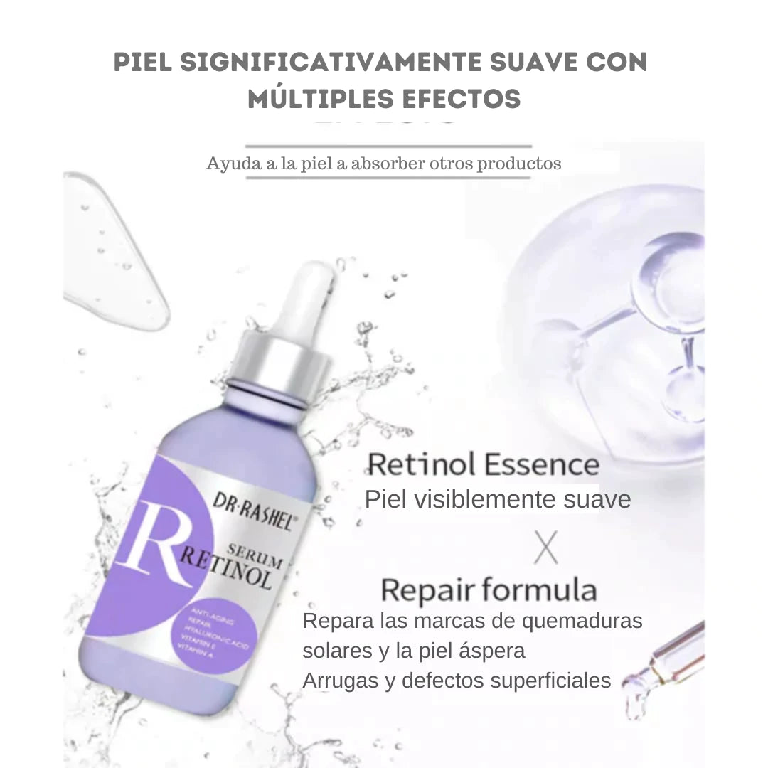 NUEVO KIT COMPLETO REJUVENECEDOR (Vitamina C+Retinol+ Acido Hialuronico)