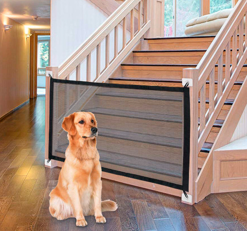 PUERTA MALLA PLEGABLE PARA MASCOTAS