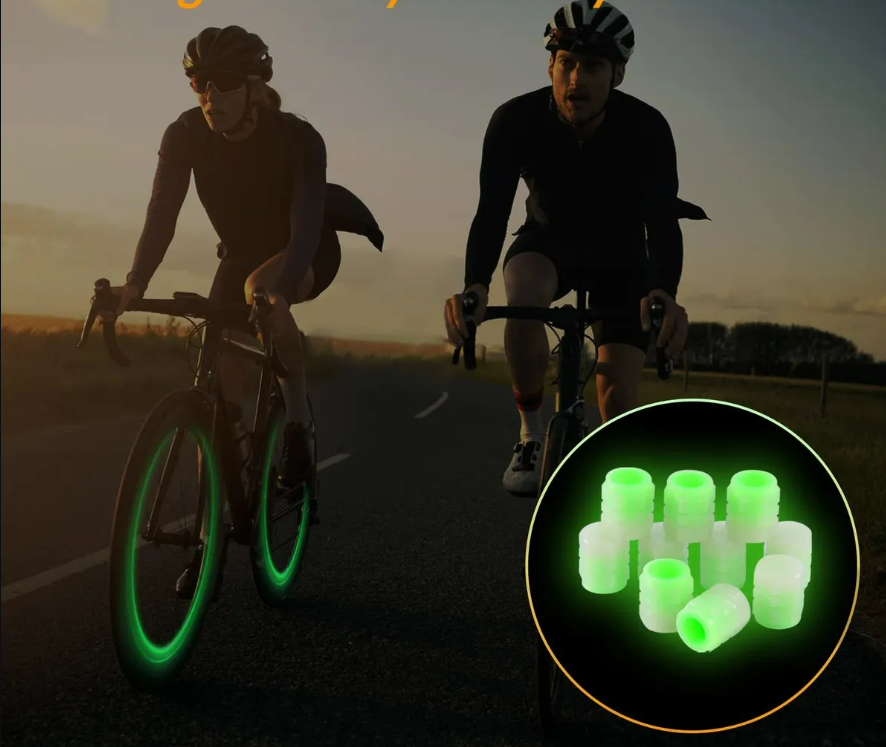 NUEVO TAPONES FLUORESCENTES PARA VALVULA NEUMATICO
