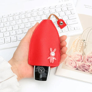 Funda de cuero para llaves