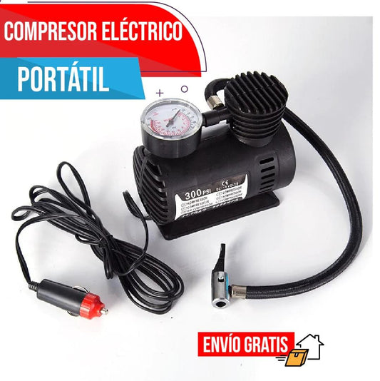 COMPRESOR DE AIRE PORTATIL PREMIUM