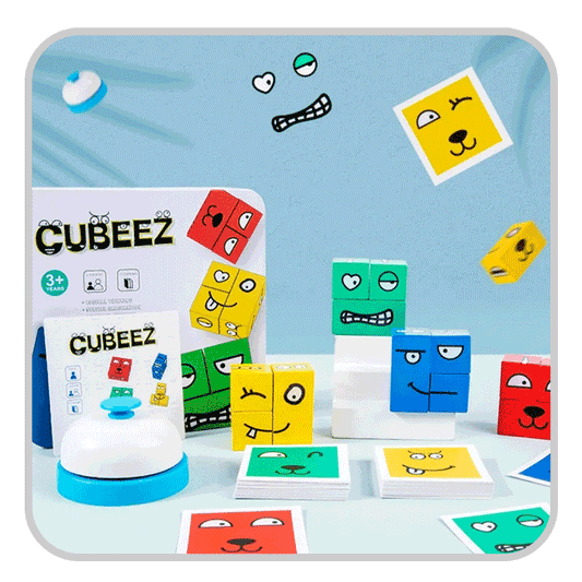 Cubeez - Juego Didáctico Arma Caras - 50% DESCUENTO