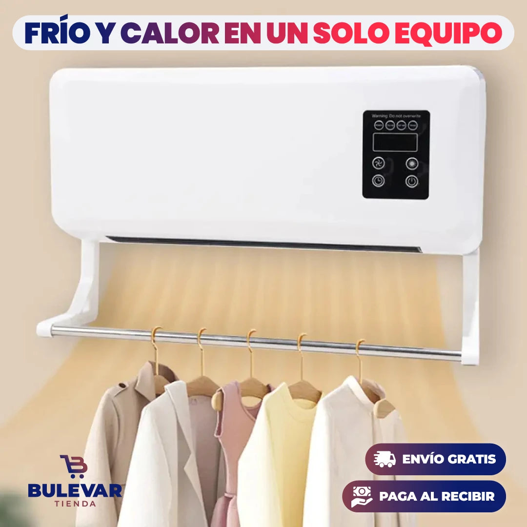 Aire Acondicionado Portátil 2 en 1 – Enfría y Calienta en Segundos