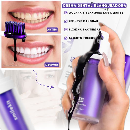 Crema dental Blanqueadora- 50% DESCUENTO