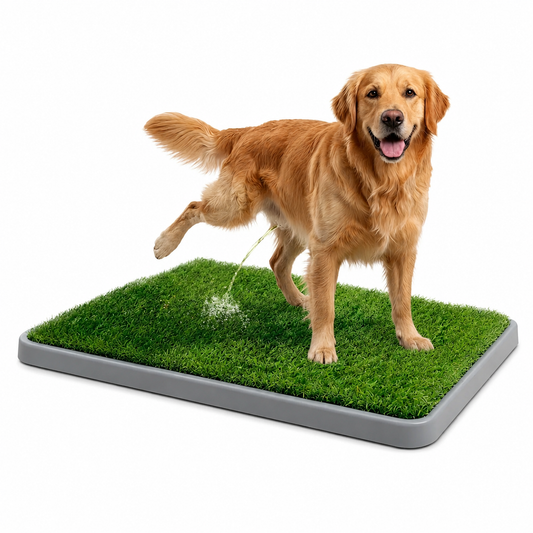 Tapete Sanitario PawGrass™: Césped Artificial de 3 Capas para Perros