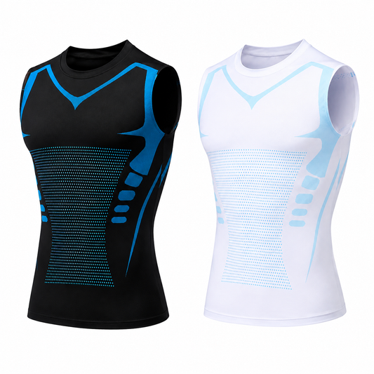 Camiseta de Compresión Moldeadora para Hombre – Definición Muscular y Control Abdominal