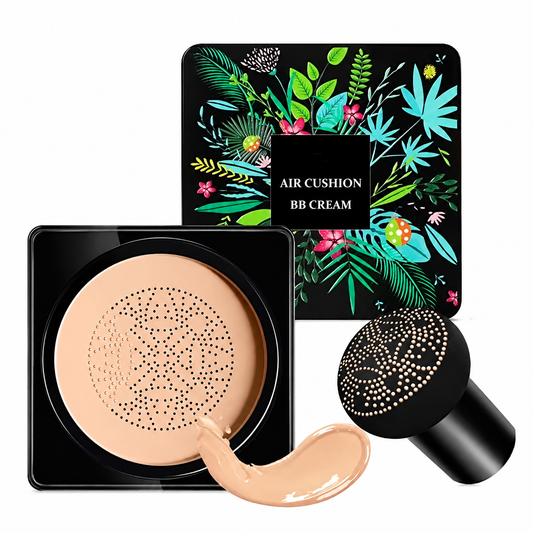 Base Cushion BB Cream Efecto Filtro 2 en 1 + Aplicador Hongo.