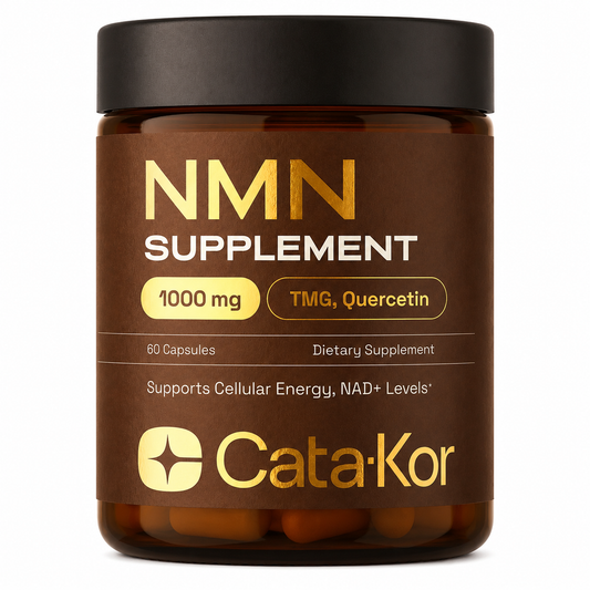 NMN 1000mg Cata-Kor | Energía Celular y Longevidad (60 cápsulas)