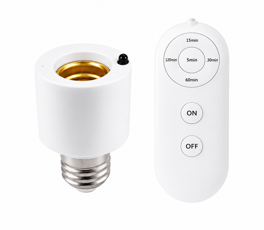 Socket Inteligente con Control Remoto y Temporizador | Instalación Fácil