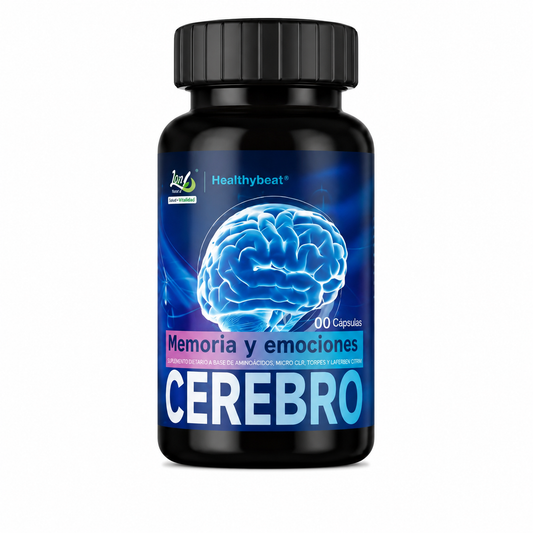 Healthybeat Cerebro – Claridad Mental y Rendimiento Cognitivo (30 cápsulas)
