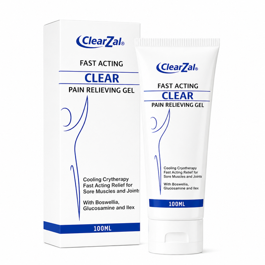 Gel Analgésico ClearZal® | Alivio Inmediato Muscular y Articular (100ml)