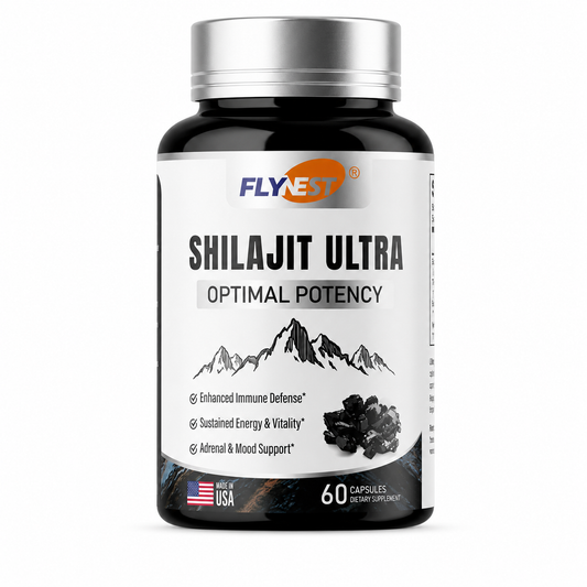 Shilajit Ultra Flynest (60 Cápsulas) – Máxima Potencia y Energía Natural