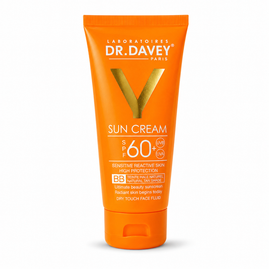 Protector Solar BB Cream Dr. Davey SPF 60+ | Toque Seco y Efecto Bronceado Natural