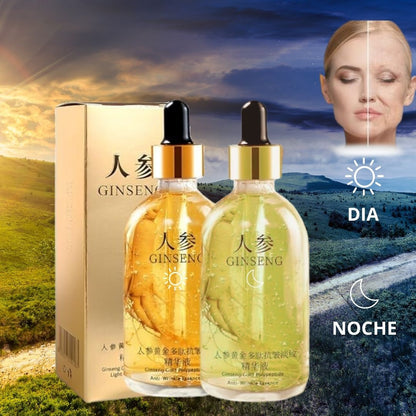 PROMO 2x1 Ginseng Dia y Noche® Serum 100% Natural Rejuvenecedor Hidratante- 50% DESCUENTO