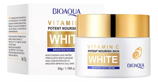 Crema vitamina C white Bioaqua- 50% DESCUENTO