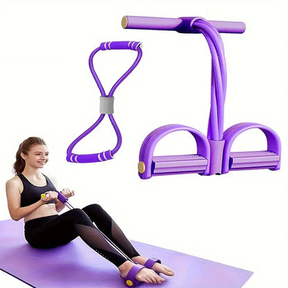 Banda de Pedal Elástica BodyFlex® – Estiramiento, Tonificación y Fortalecimiento 🔥