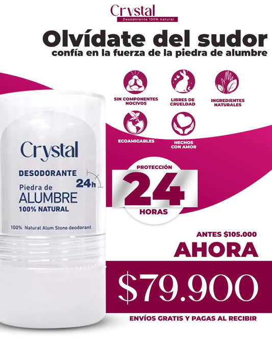 Desodorante piedra de alumbre