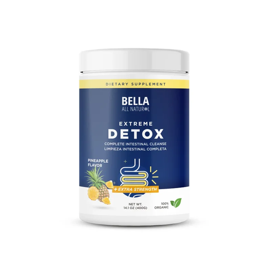 Desinflama tu Abdomen y Desintoxica tu Cuerpo | Extreme Detox Bella All Natural (Sabor Piña)