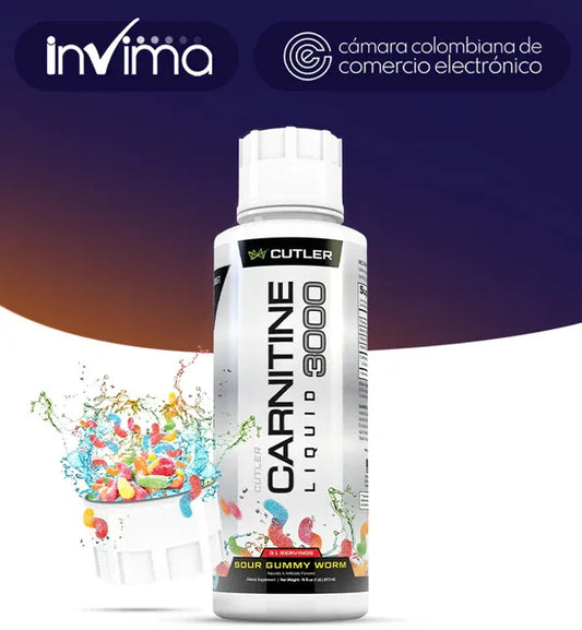Carnitine 3000 Sour Gummy – Energía y Soporte Fitness en Cada Toma