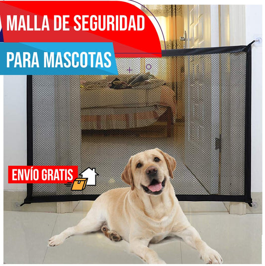 PUERTA MALLA PLEGABLE PARA MASCOTAS