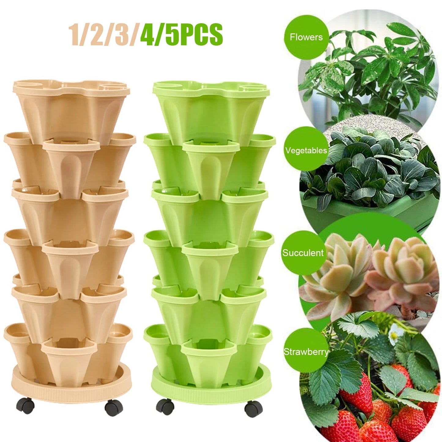 MACETA AMPLIABLE DE PLANTAS